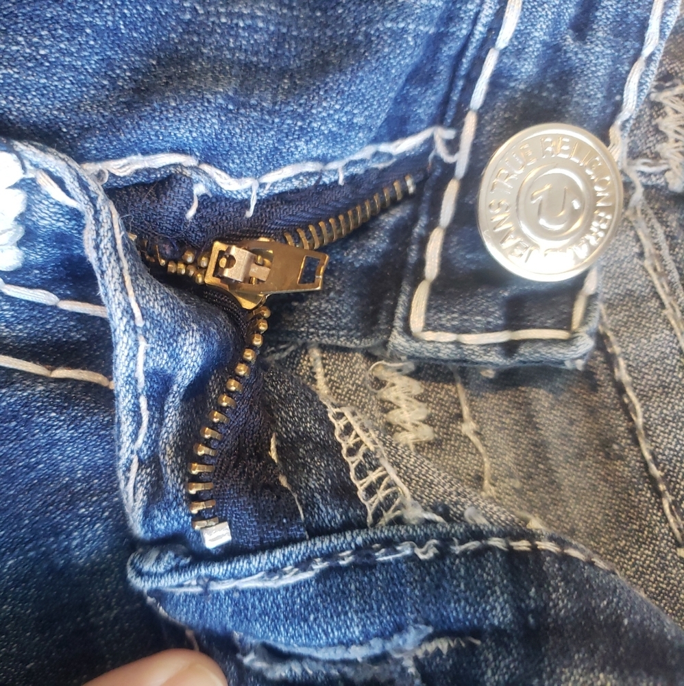 True Religion Joey T low rise jeans •y2k - Picture 10 of 10
